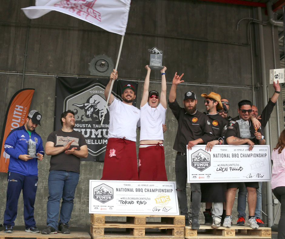 Overall - Third Place: Club Country Grill - Grand Champion: Torino Ribs - Reserve Grand Champion: The Leon Fellas
