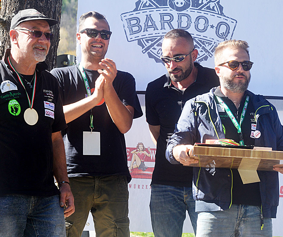 Bardo-Q Pork ribs 2 posto: Italian Style BBQ Team, Italia