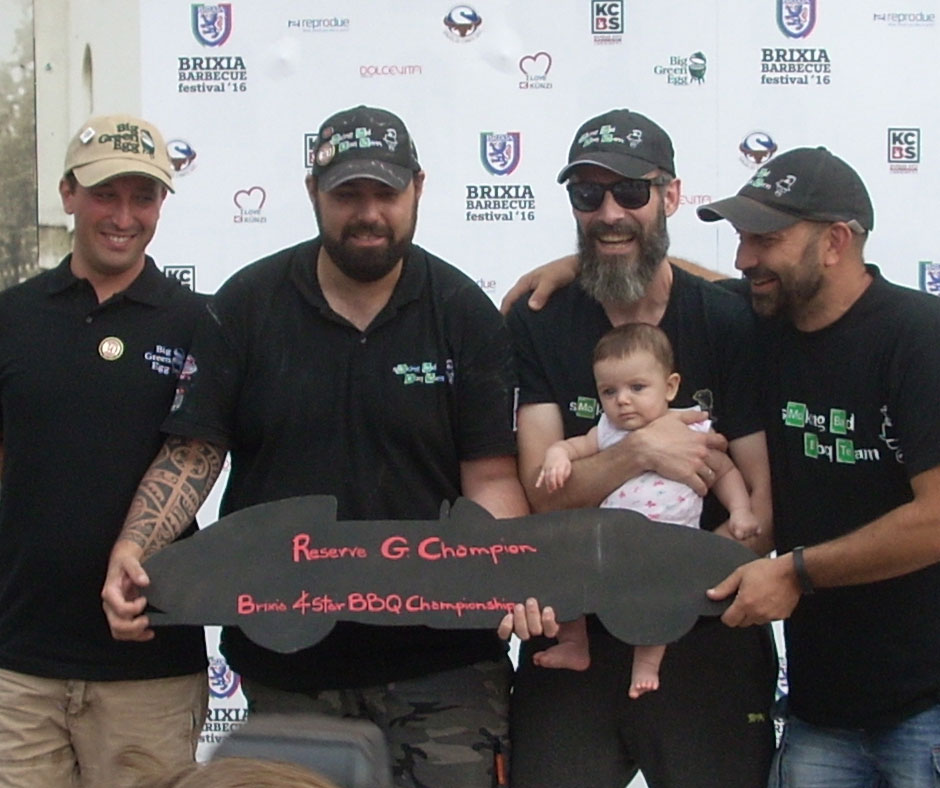 BRIXIA 4Star Championship - Reserve Champion: Smoking Bad BBQ Team