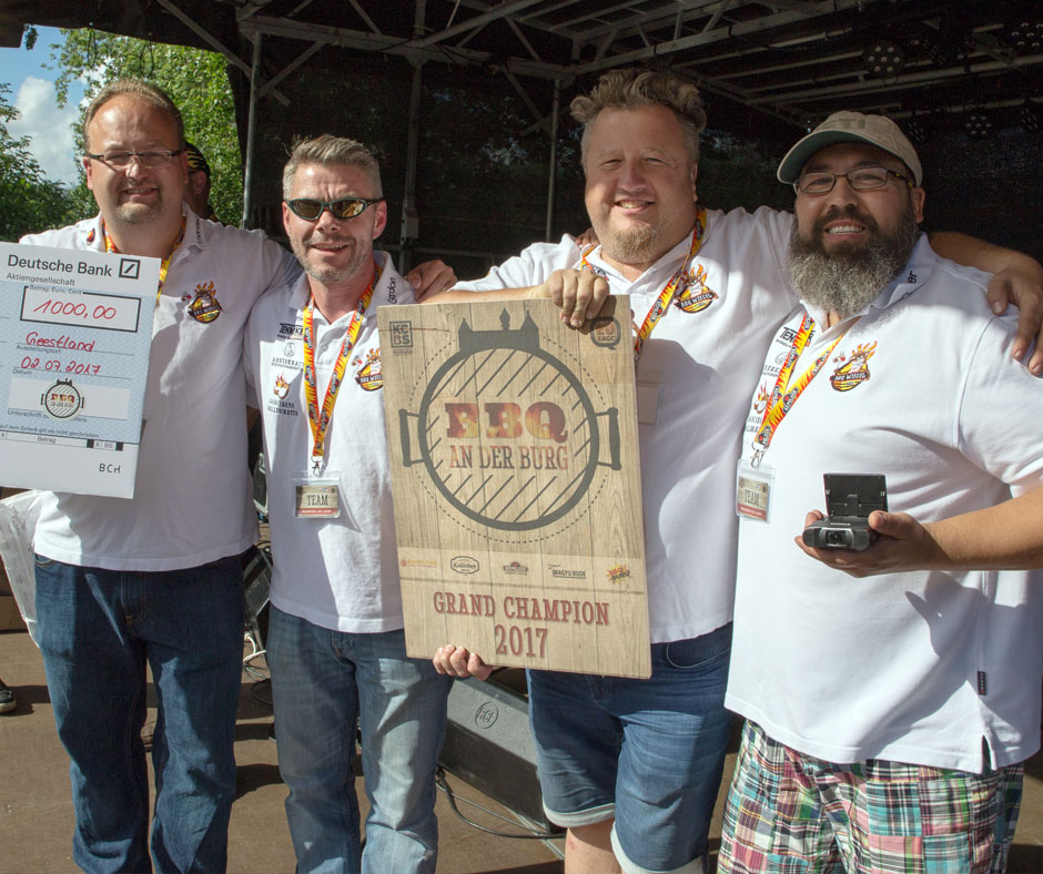 Grand Champion: BBQ Wiesel - Germania