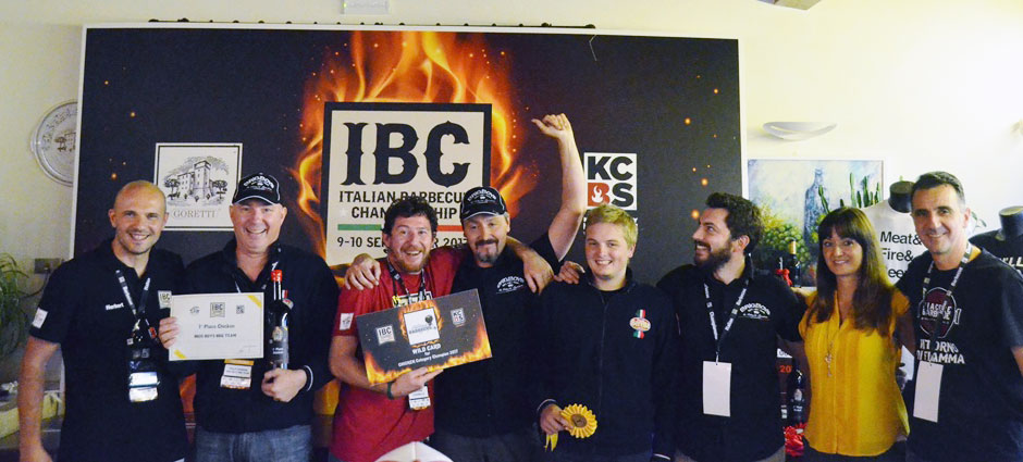 Italian Barbecue Championship 2017 Chicken: 1° BrigBoys BBQ Team