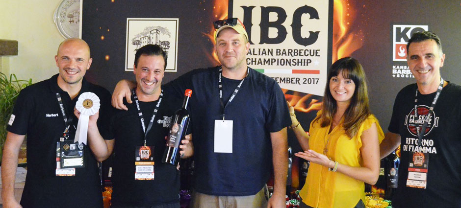 Italian Barbecue Championship 2017 Chef Choice: 1° Four Star BBQ Team