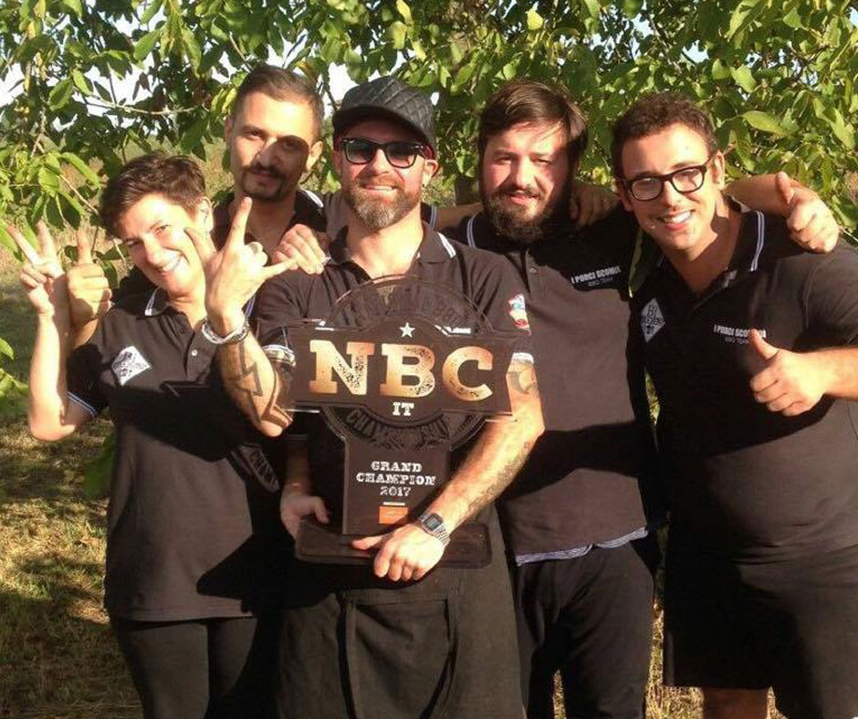 National Barbecue Championship 2017 Grand Champion (ex aequo) I Porci Scomodi