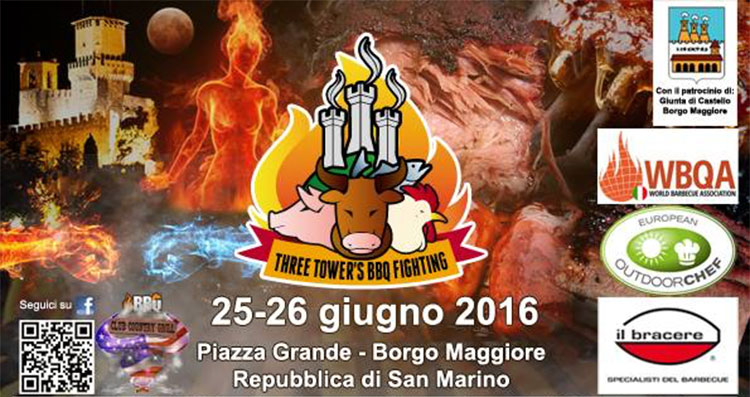 Three Tower's Barbecue Fighting di San Marino 2016